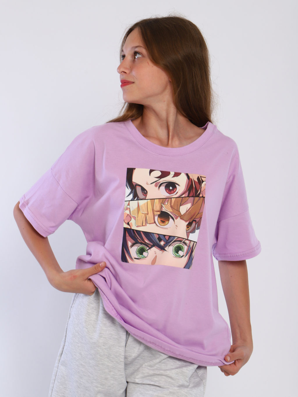 Футболка Глаза сирень - Ладошки фото 4