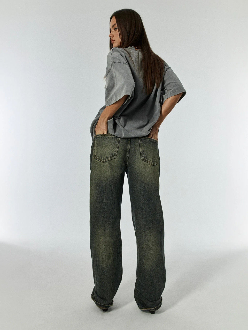 ЕМКА / Джинсы Loose Fit 368 - Emka фото 4