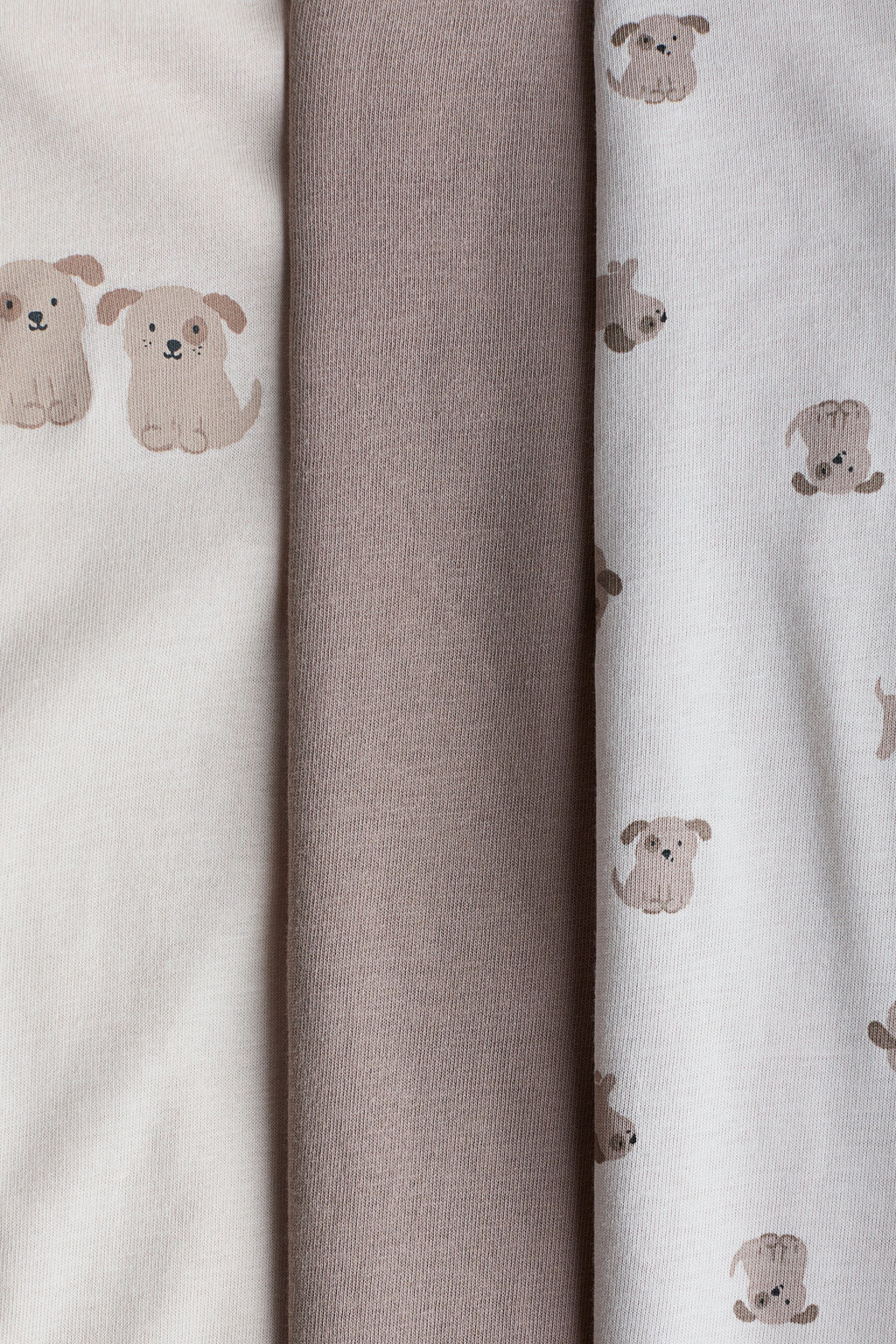 Pack de 3 pijamas enteros con cremallera