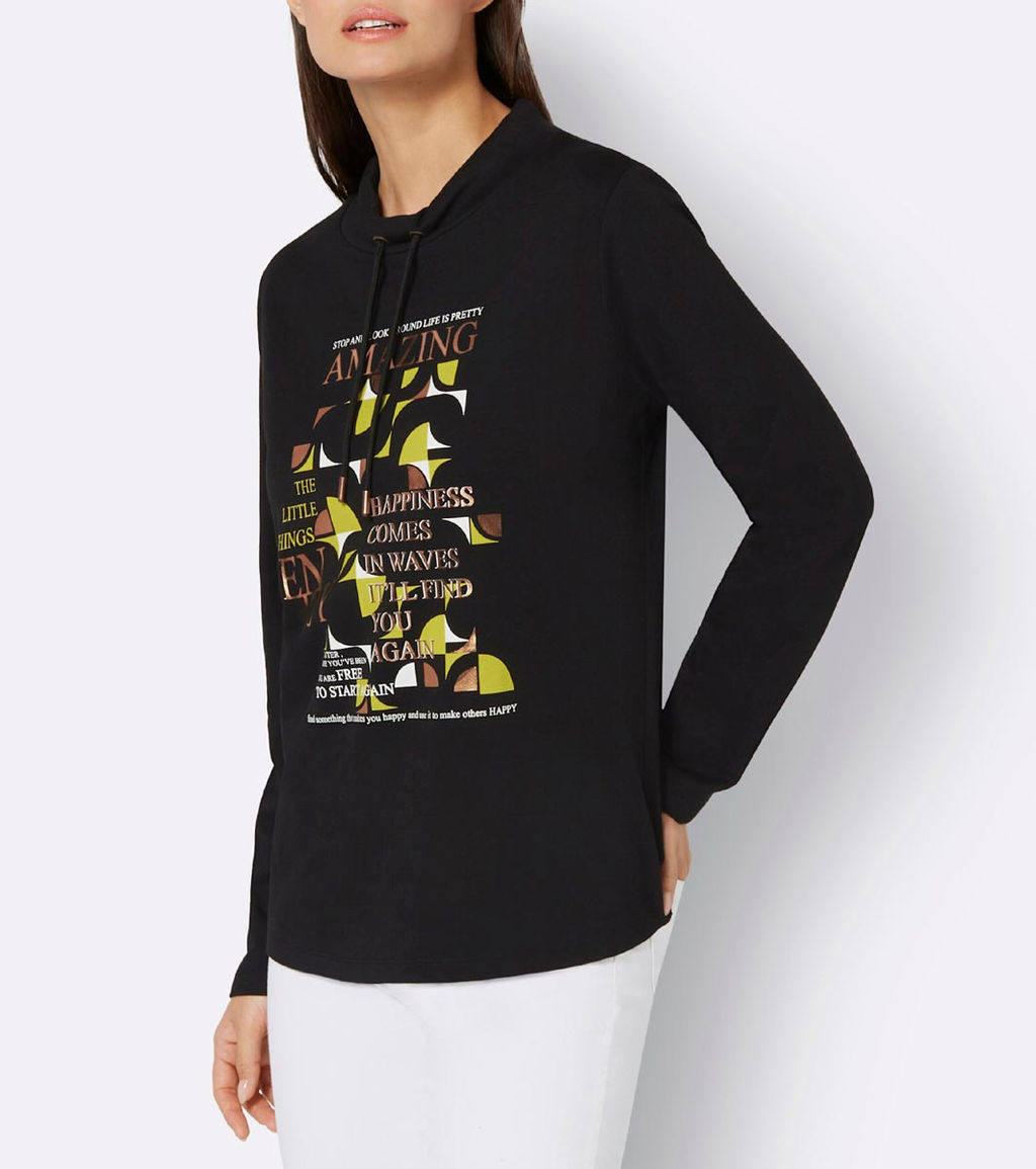 Худи, черно-желтое - Heine фото 3