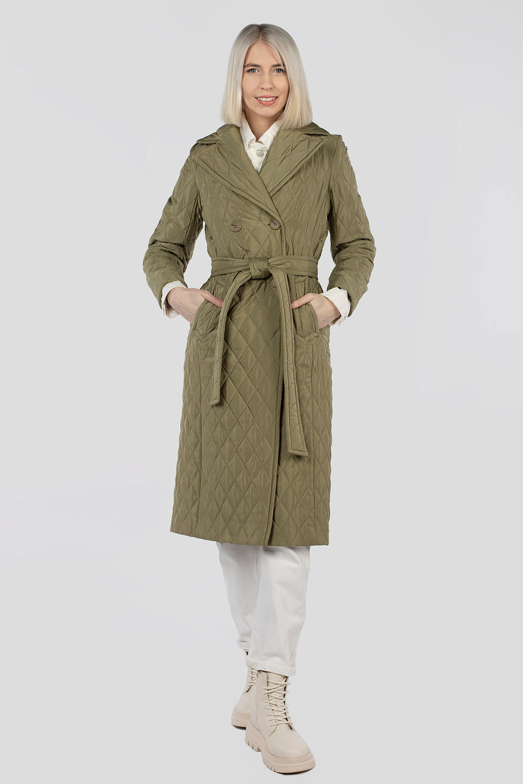 Пальто женское демисезонное - El podio фото 2