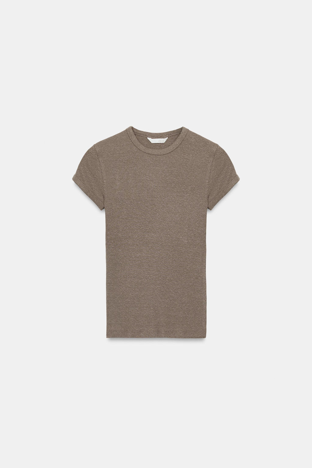 CAMISETA R?STICA CON LINO / Vis?n - Zara фото 4