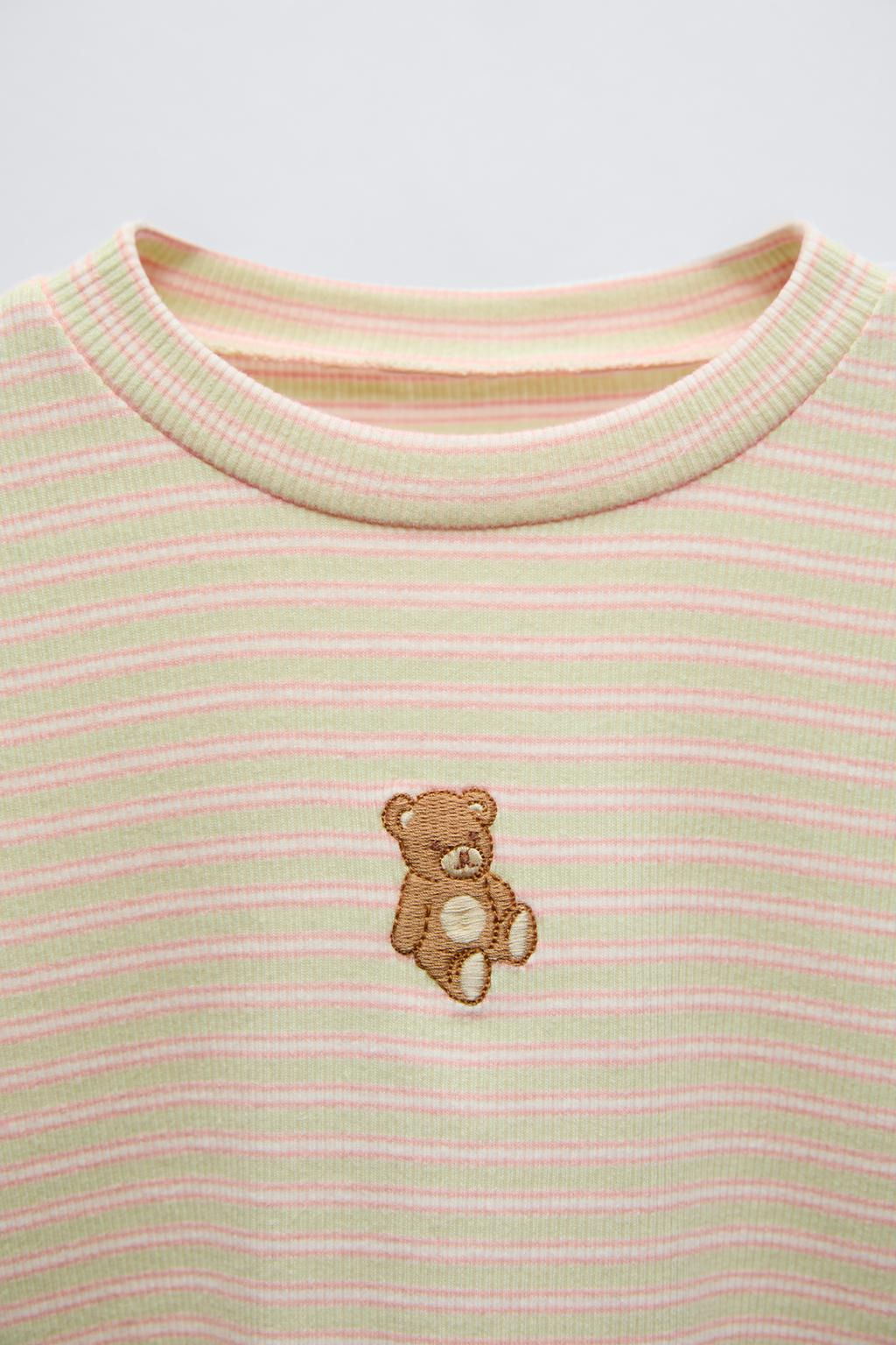 6-14 YEARS/ STRIPED BEAR PYJAMAS - Zara фото 7
