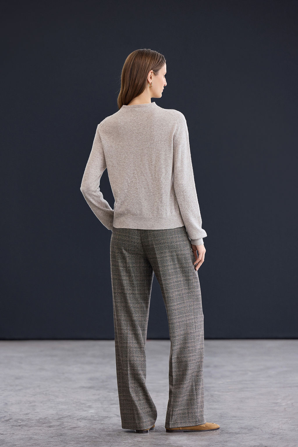 Trendyol Studio Vizon Yunlu Dik Yaka Yumusak Dokulu Triko H?rka TWOAW26HI00270 - Trendyolmilla фото 7