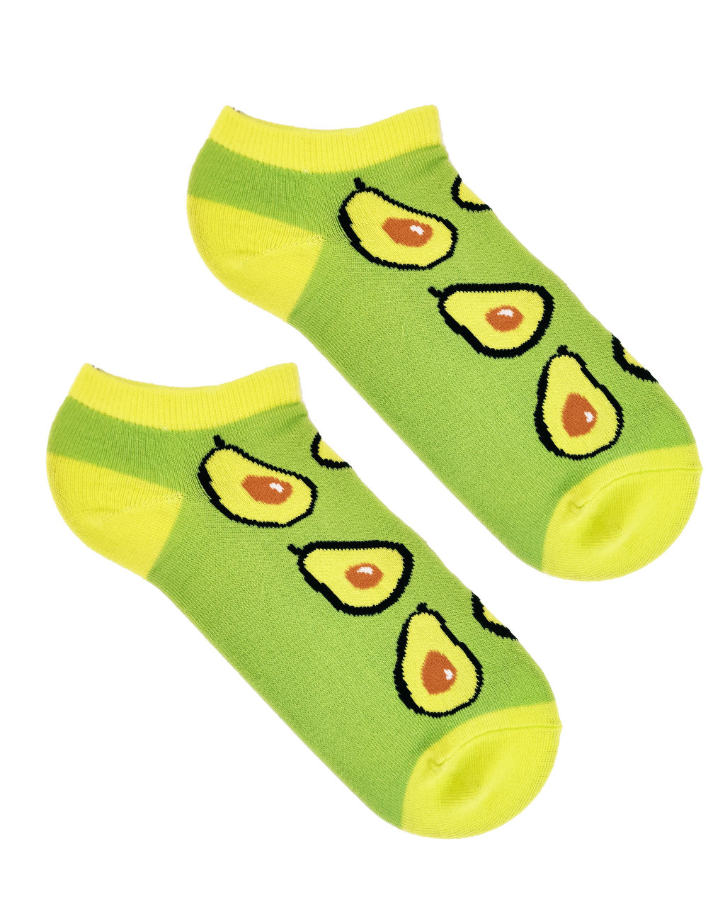 Короткие носки р.35-40 fruit avocado - Krumpy фото 3