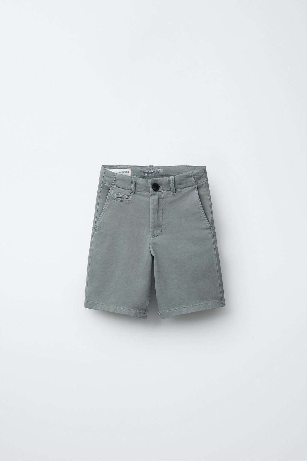 BASIC SLIM FIT CHINO BERMUDA SHORTS