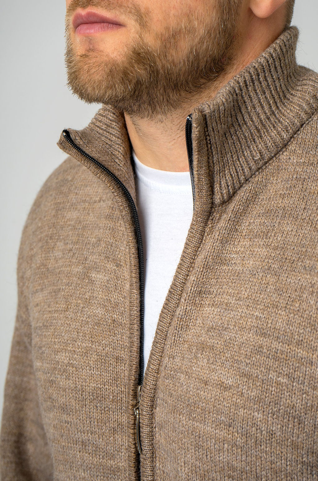 Мужской свитер на молнии Happyfox - Happy fox фото 3