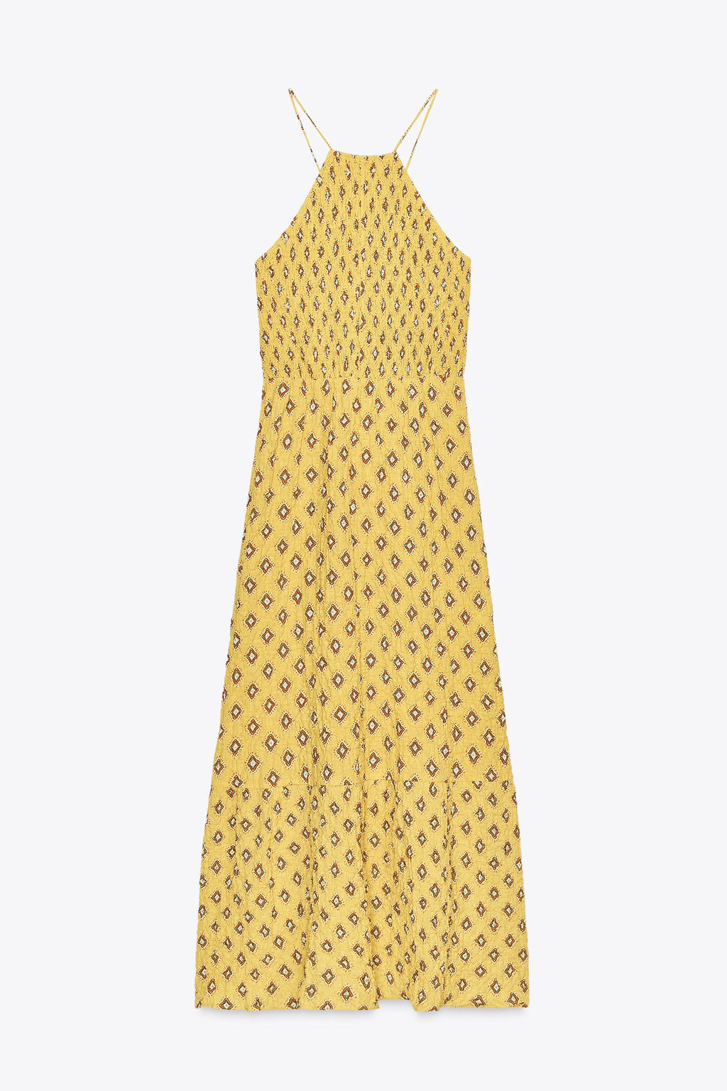 PRINTED MIDI DRESS - Zara фото 18
