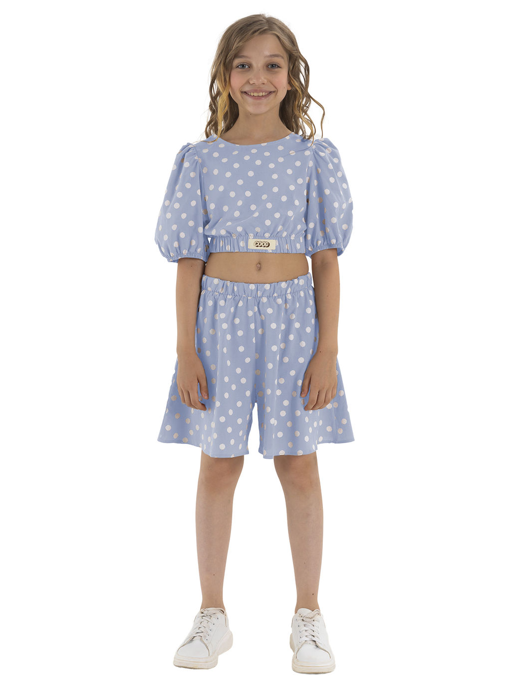 Комп.:блузка,шорты для девочки О56932 - Карамелли фото 4