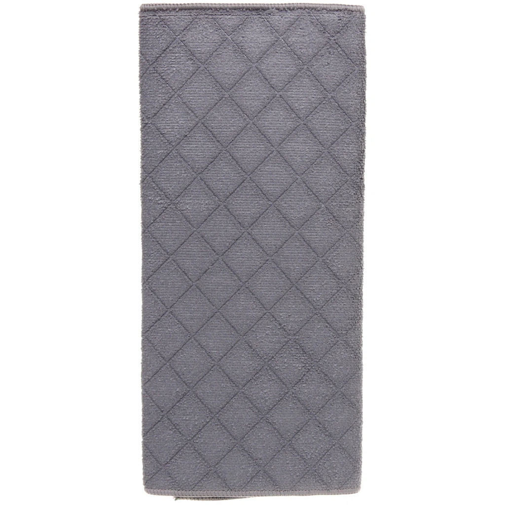 Цена за 2 шт. Коврик для сушки посуды 38*50см "Ромбы" серый