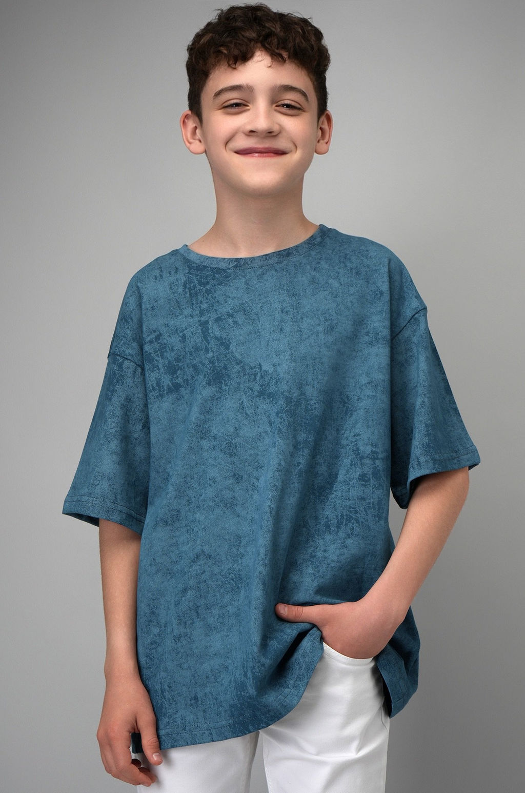 Детская футболка оверсайз Happyfox