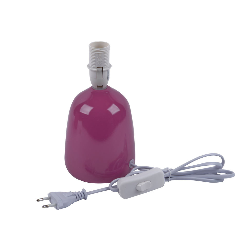 UML-B305 E14 PINK Светильник настольный декоративный под лампу Е14, 40W. Механический выключатель. Розовый. ТМ Uniel - Volpe фото 3