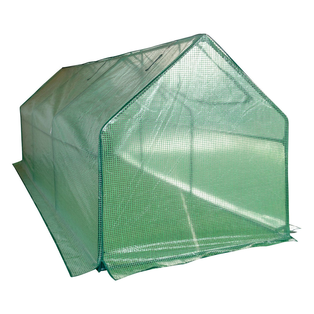 UGH-S32 L270 GREEN/GREEN Парник уличный, 270x90x90см. Металлическая труба в ПВХ, цвет зеленый. Тент из армированного полиэтилена 135г/м2, цвет сетки зеленый. TM ФитоЛето