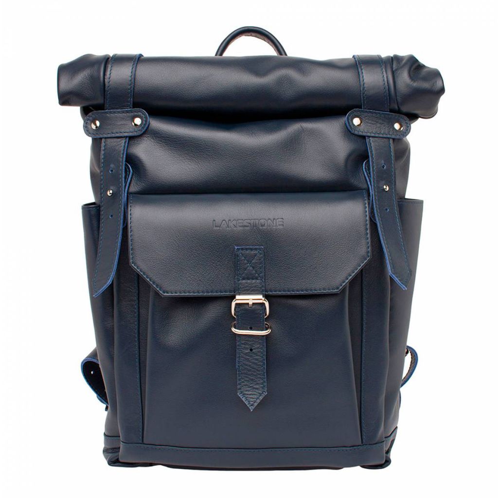 Рюкзак для ноутбука из кожи Eliot Black - Lakestone фото 32