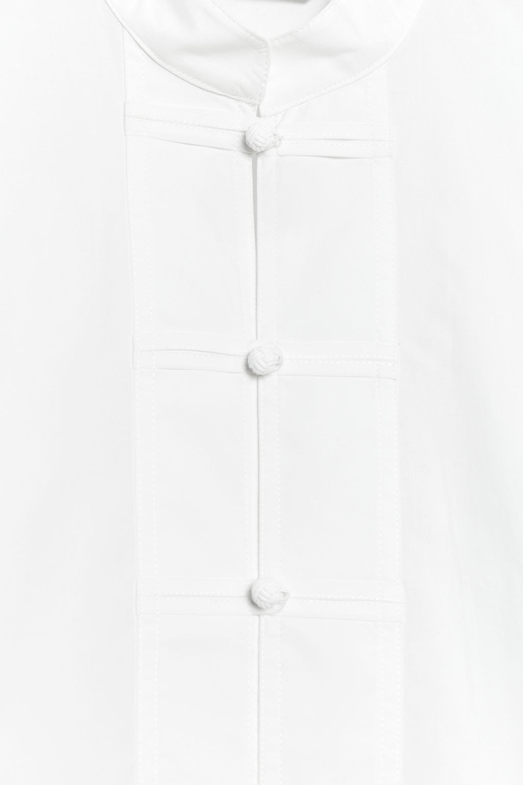 CAMISA POPEL?N ALAMARES / Blanco