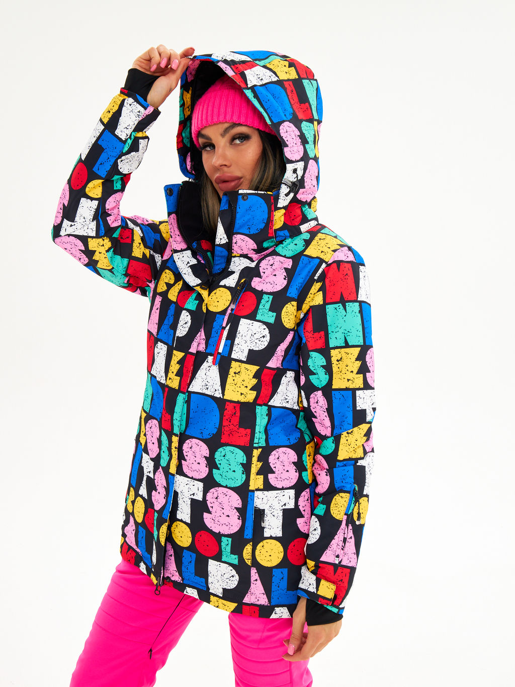 Женская горнолыжная сноубордическая куртка Alpha Endless Ultra Chaleur SNB 423/316_7 Разноцветный  фото 3
