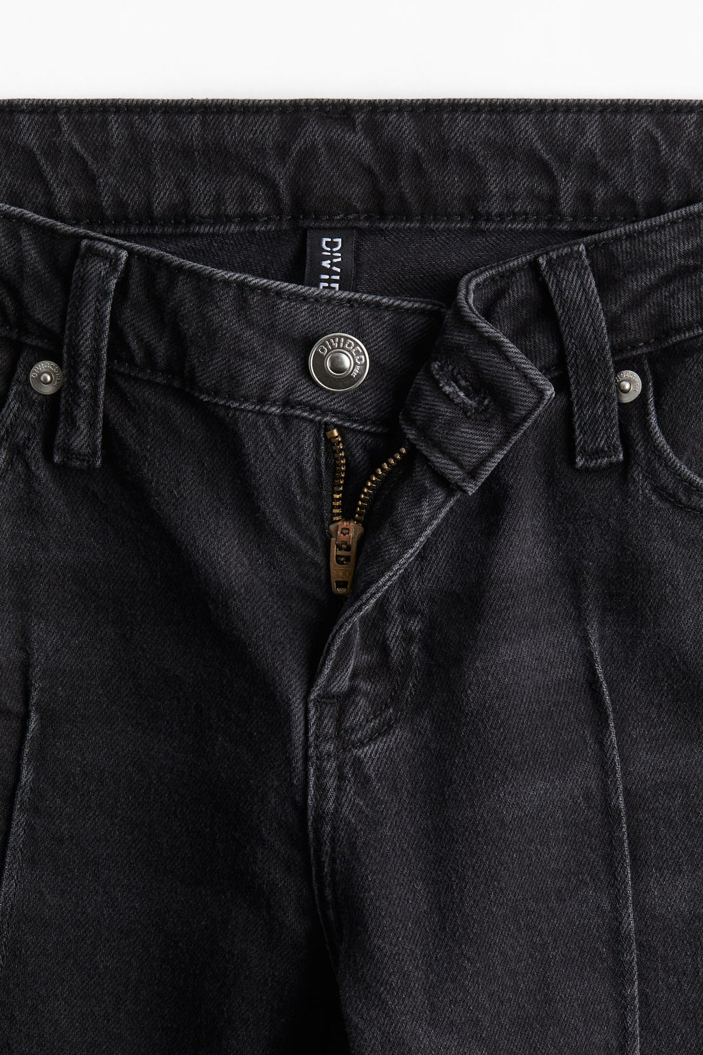 Slim Straight Low Ankle Jeans - H&m фото 6