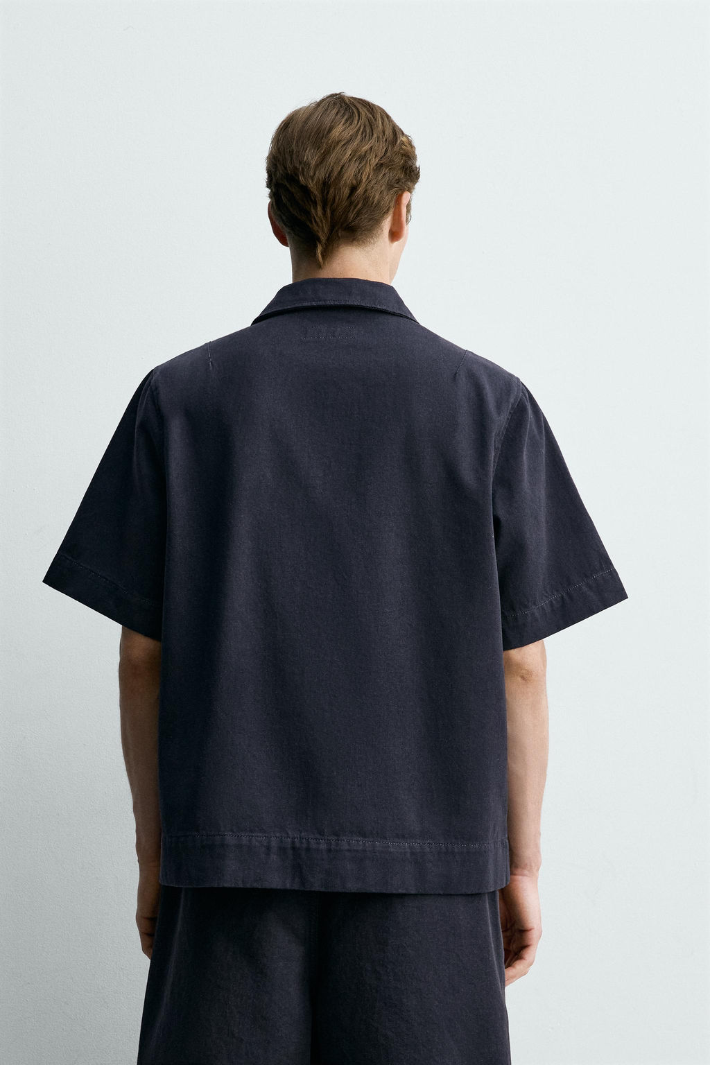 CAMISA DENIM RELAXED FIT / Azul - Zara фото 3