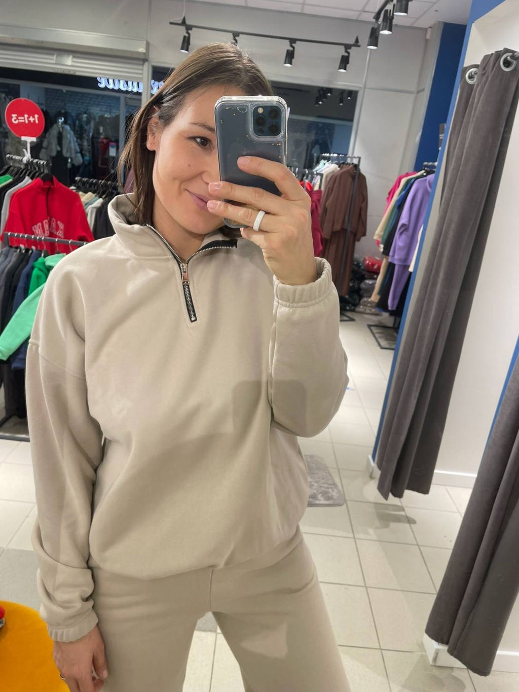 С НАЧЁСОМ костюм-трансформер с утяжками футер 3х нитка - Knitka wear фото 2