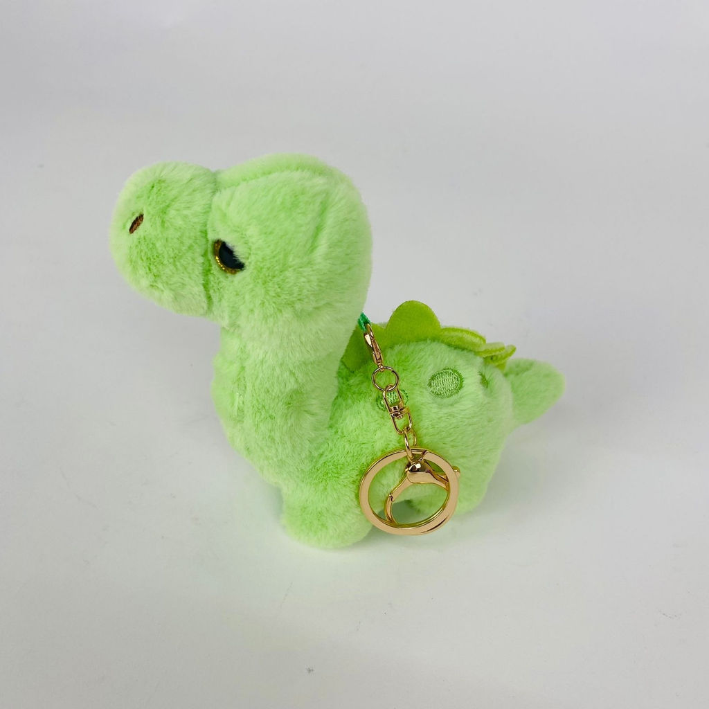 Мягкая игрушка брелок Динозаврик пушистый в ассортименте - Storyland фото 5