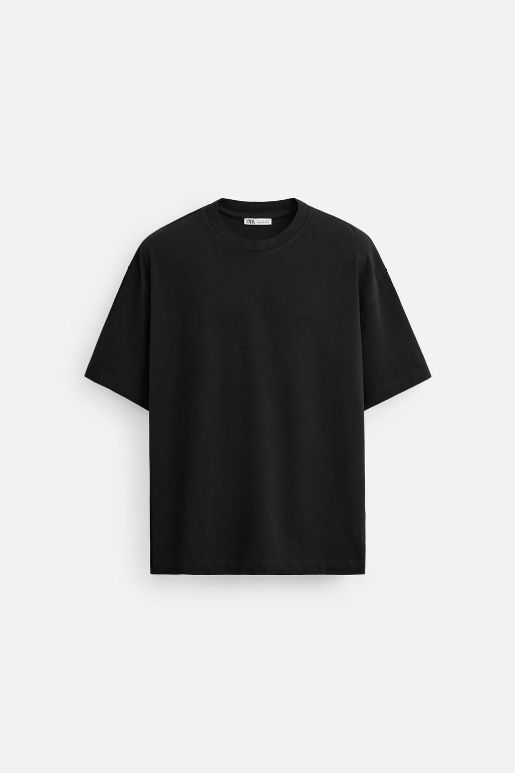 BASIC HEAVY WEIGHT T-SHIRT - Zara фото 41