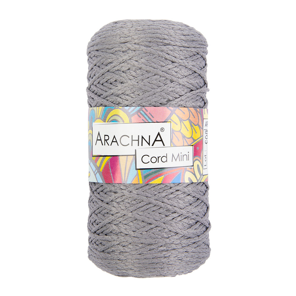 Пряжа ARACHNA Cord Mini 100% полиэфир 3 шт. х 75 г  10 г 200 м  10 м