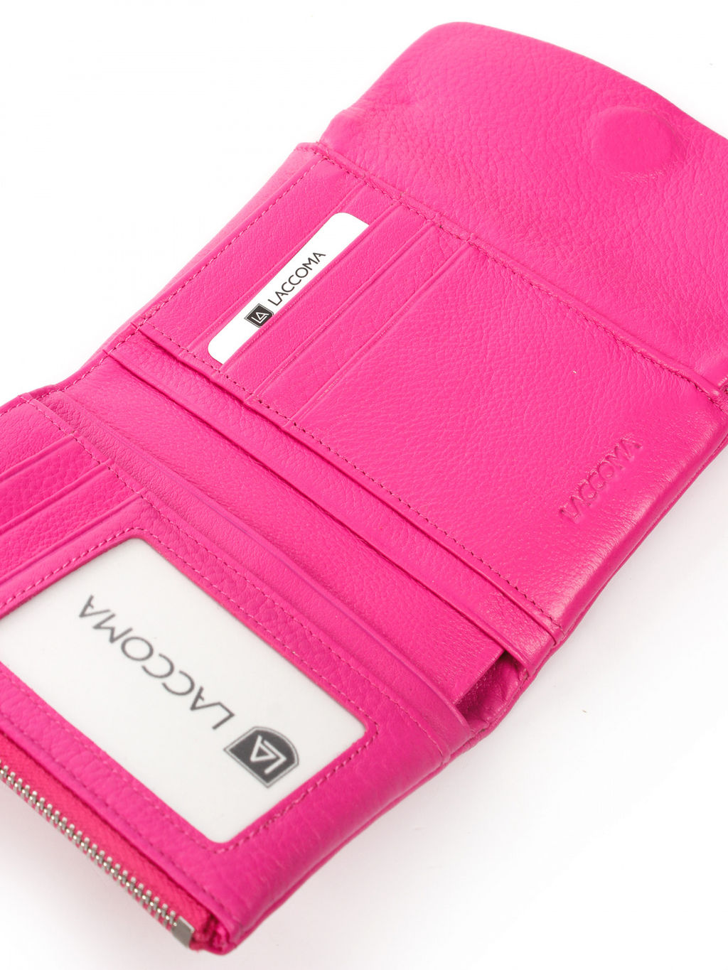 LACCOMA кошелек LA-2089-фуксия натуральная кожа