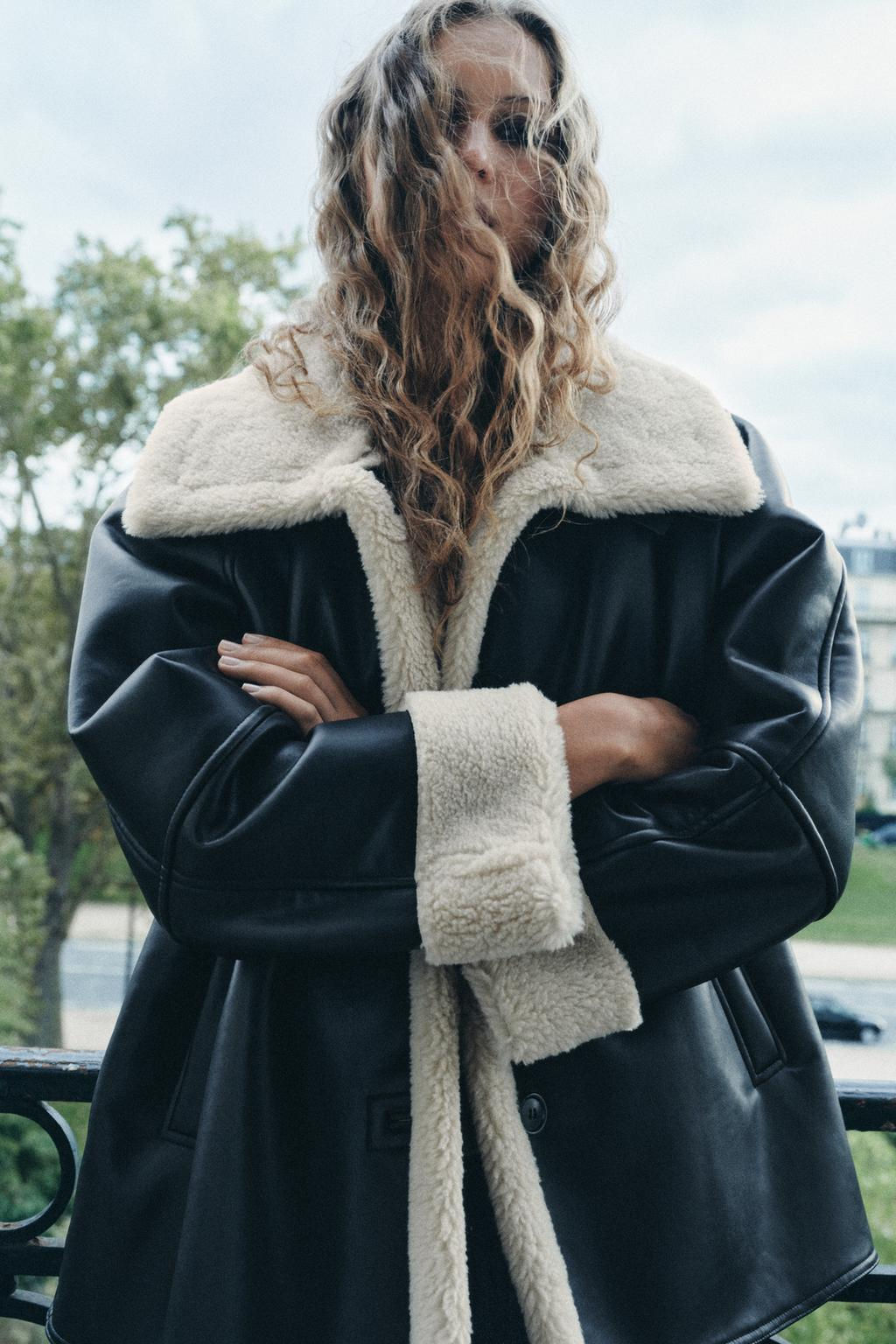 ZW COLLECTION DOUBLE-FACED JACKET - Zara фото 2