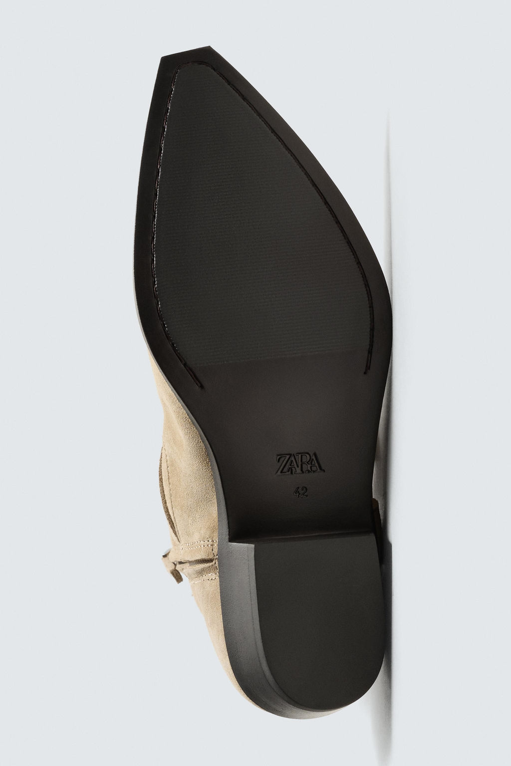 LEATHER HARNESS BOOTS - Zara фото 14