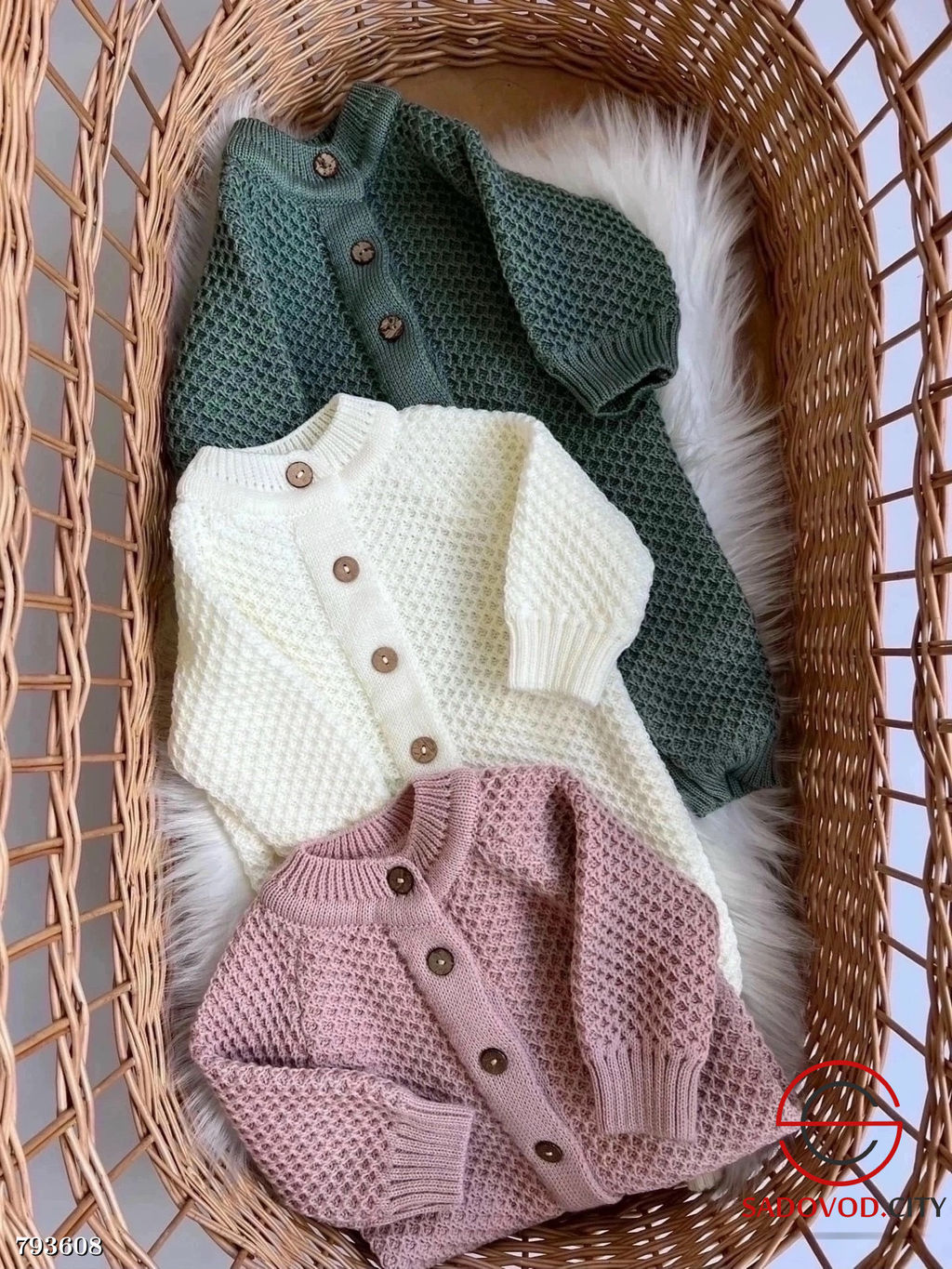 Костюмы вафли вязаные 0-6 мес.
