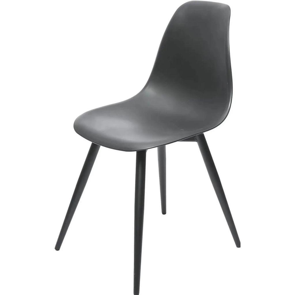 Стул Комус EAMES PLAST HN BLACK (BOX-4) (KM) RU K02 черный/черный