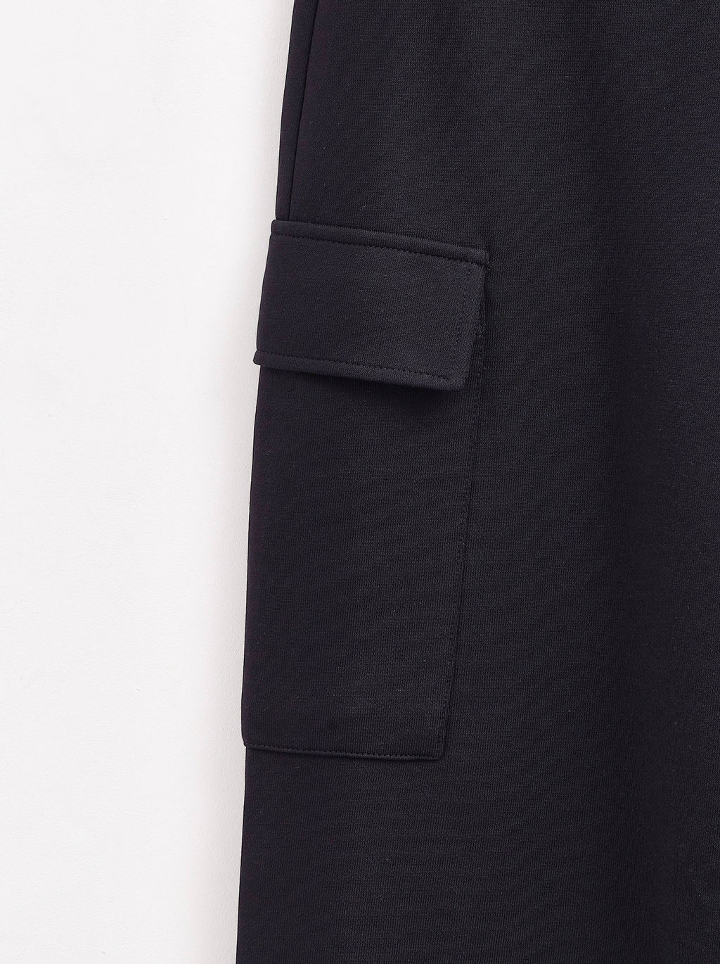 CONTE Брюки из футера с накладными карманами LBK 2584 black - Conte elegant фото 5