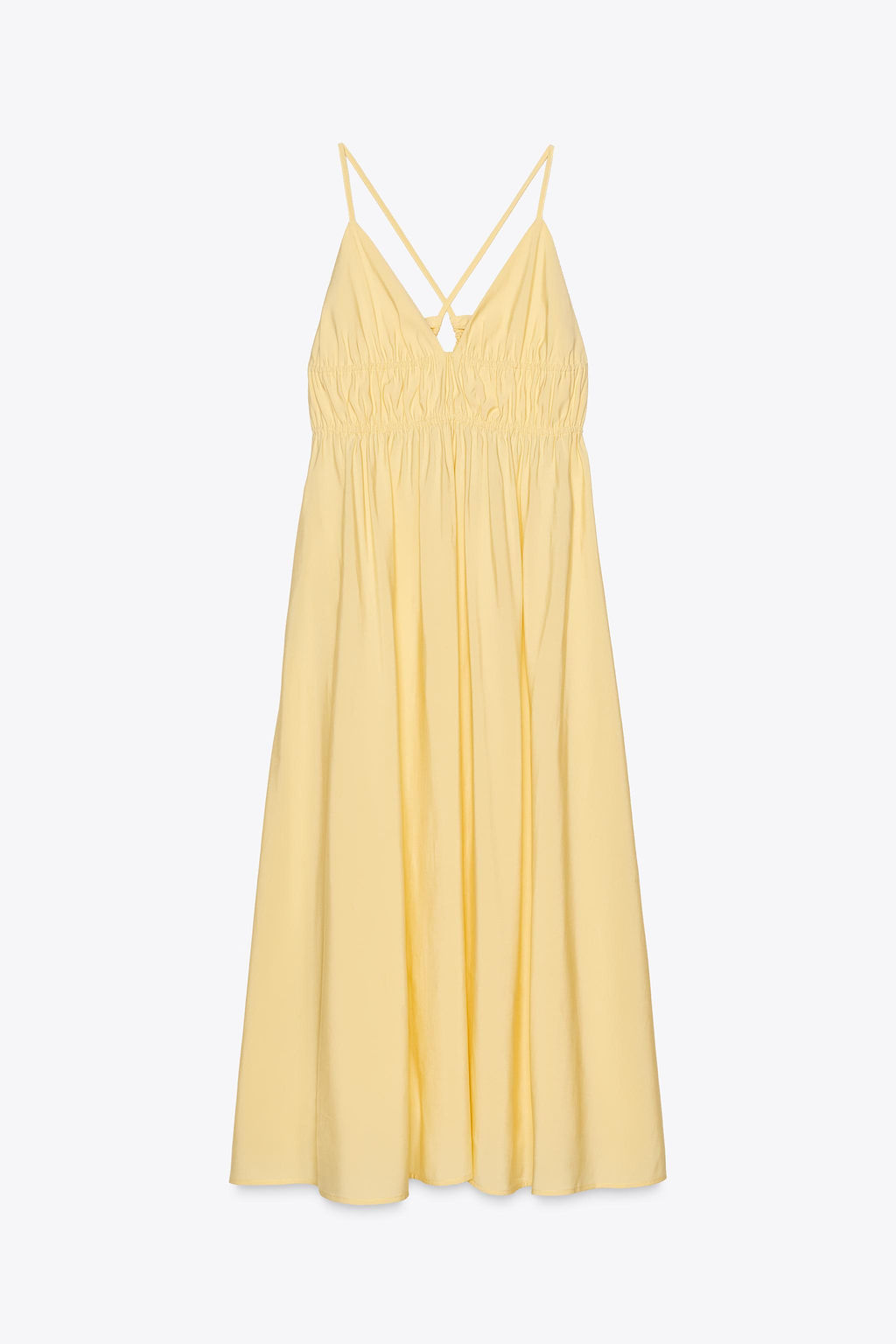 FLOWING MIDI DRESS - Zara фото 16