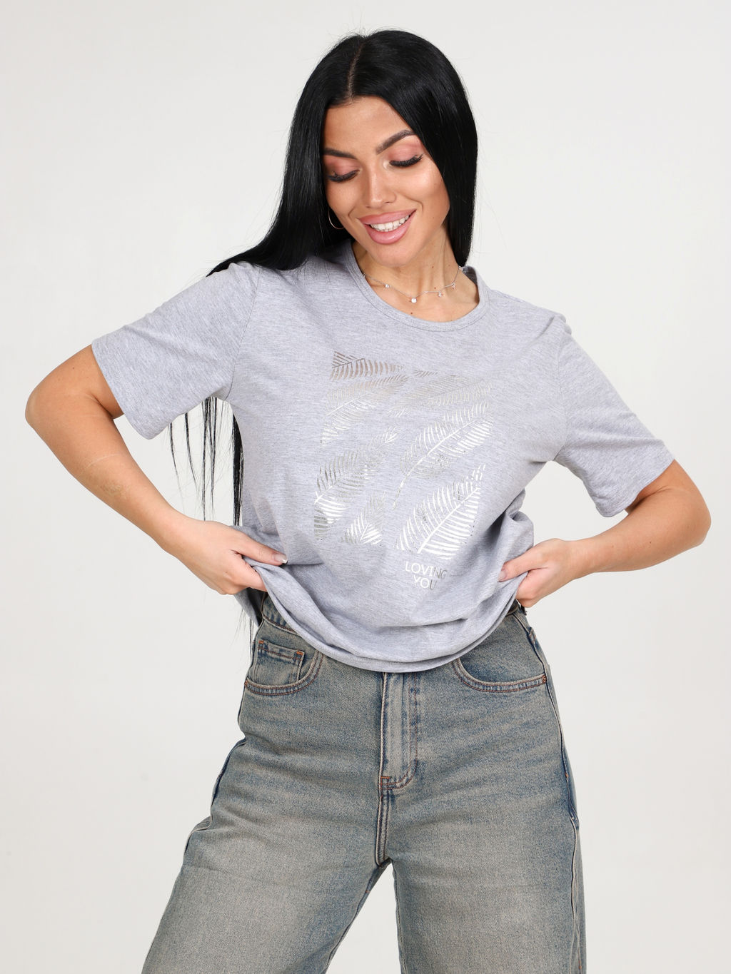 Футболка Серая (М-980)