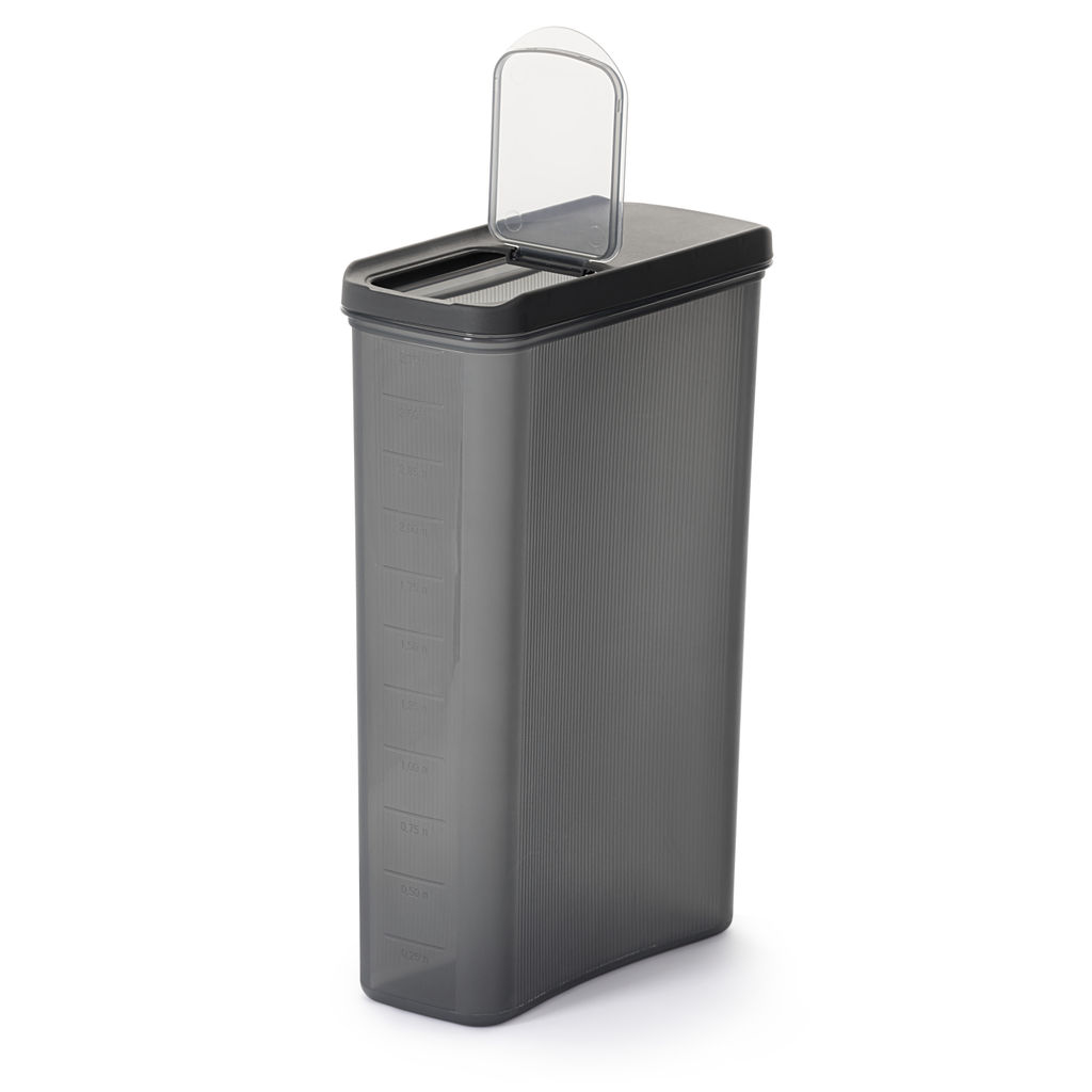 Емкость для сыпучих продуктов Лайн 3л (графитовый) М9008 - Альтернатива фото 6