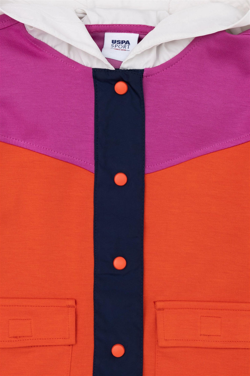 Фиолетовый свитшот для девочки - U.s. polo assn фото 4