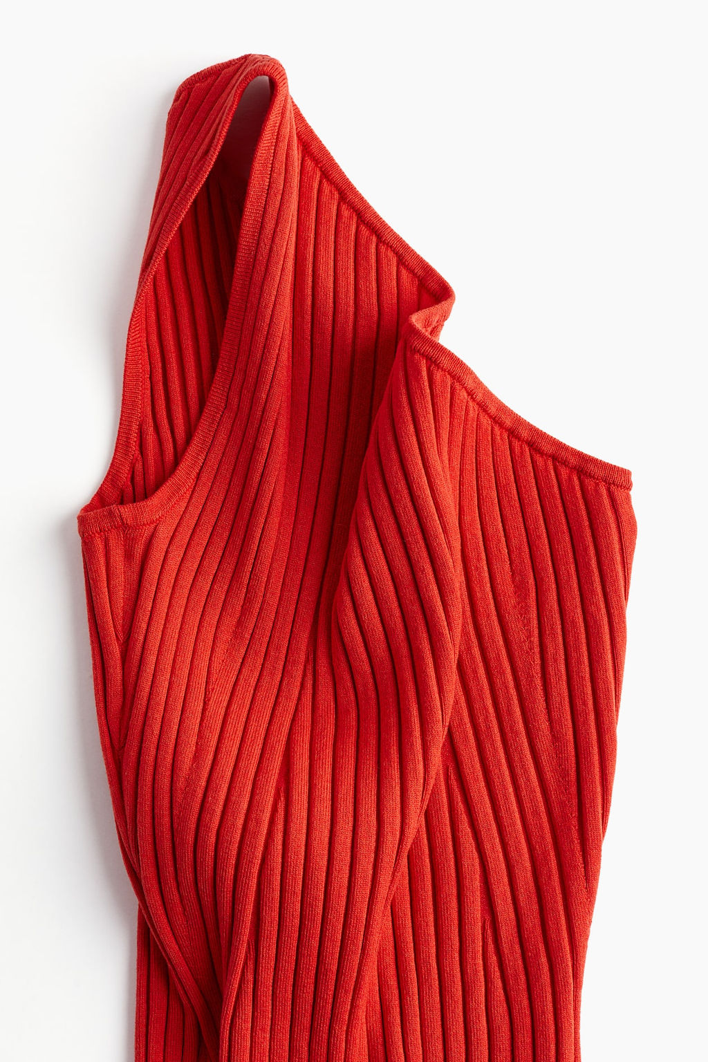 Top de un hombro en punto de canale - H&m фото 5