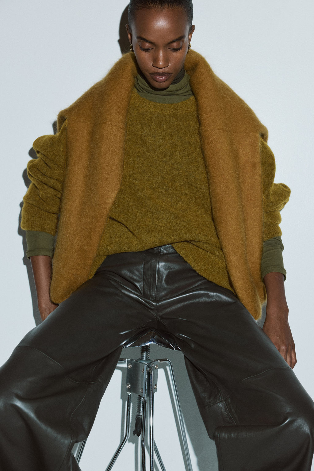 Jersey oversize en mezcla de alpaca - H&m фото 7