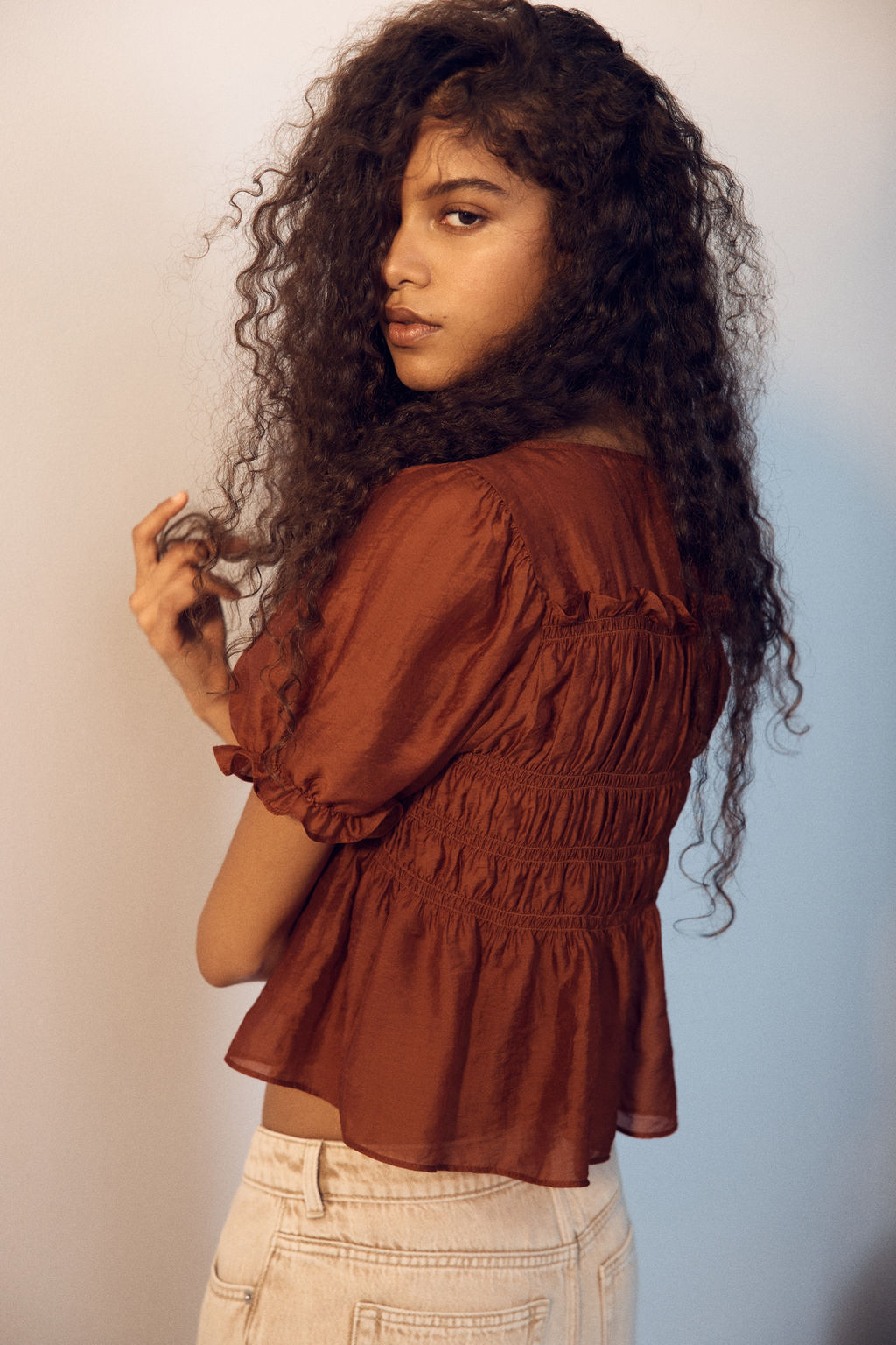 Blusa fruncida - H&m фото 5