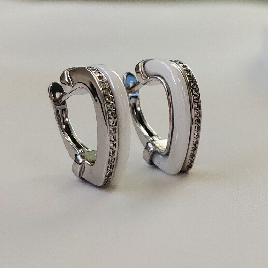 Серьги с керамикой