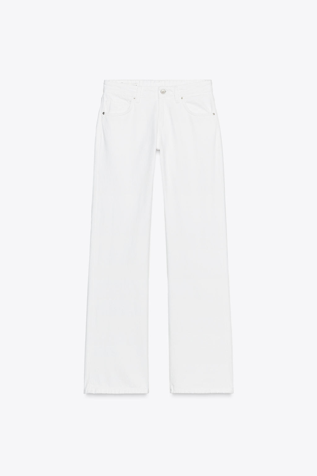 TRF WIDE-LEG LOW-RISE JEANS - Zara фото 50