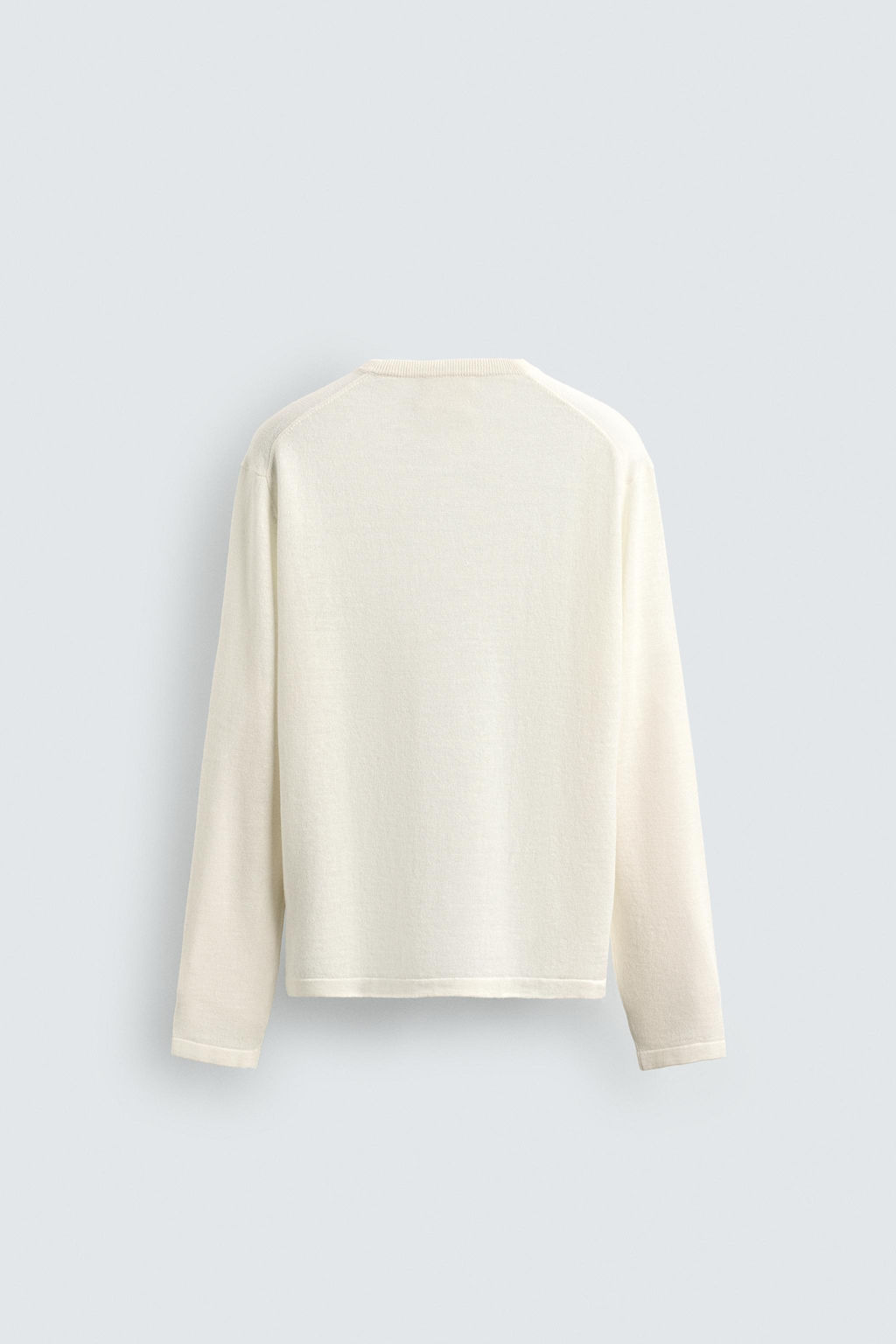 JERSEY CUELLO PANADERO LINO - LANA / Crudo - Zara фото 9