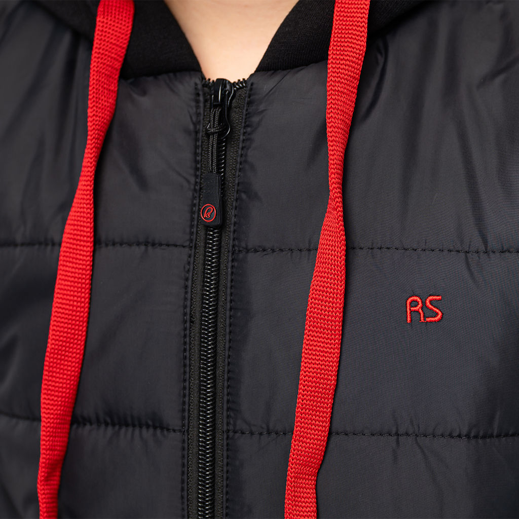 RODOS Куртка для мальчика демисезон М-222/1 (Милано) Чёрный/Красный