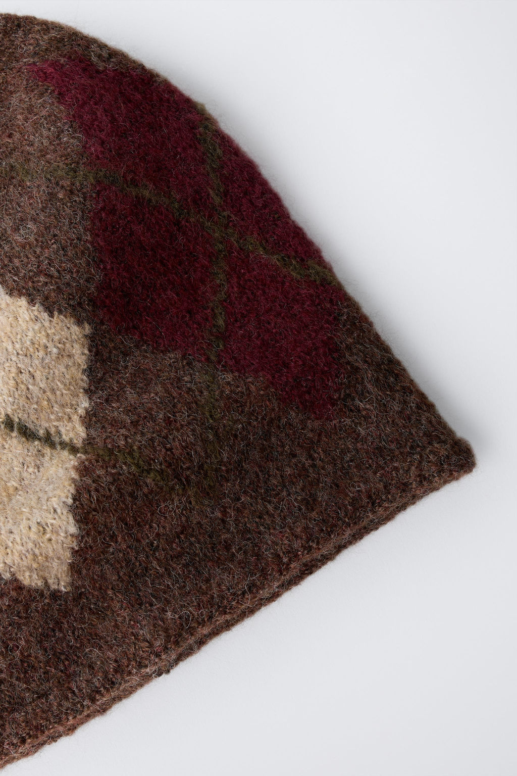 DIAMOND KNIT HAT - Zara фото 3