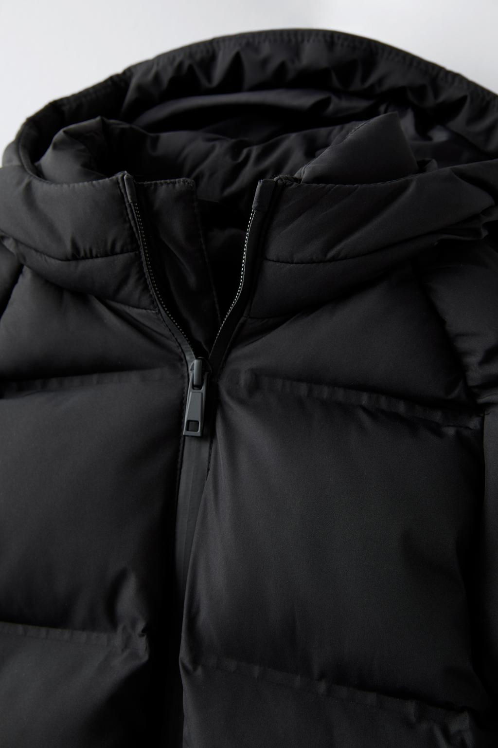 WATER-REPELLENT QUILTED JACKET - Zara фото 11