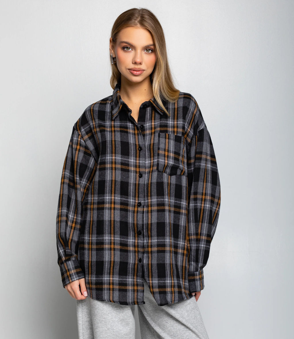 Рубашка #КТ225 (5), графит