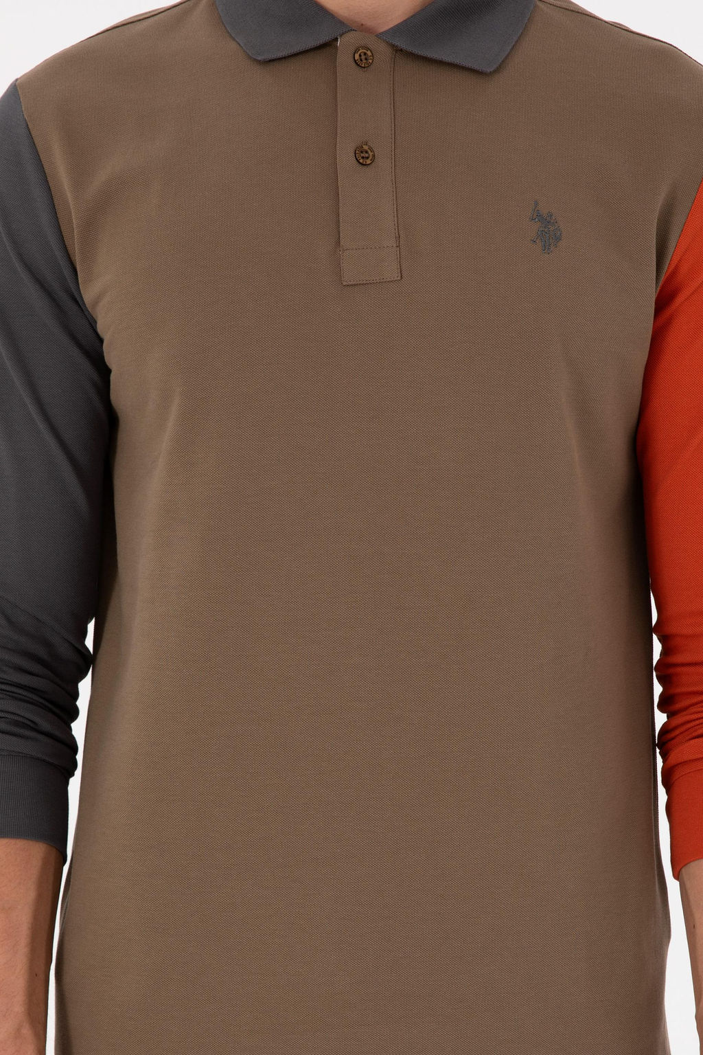 Мужской свитшот цвета хаки Неожиданная скидка в корзине - U.s. polo assn фото 6