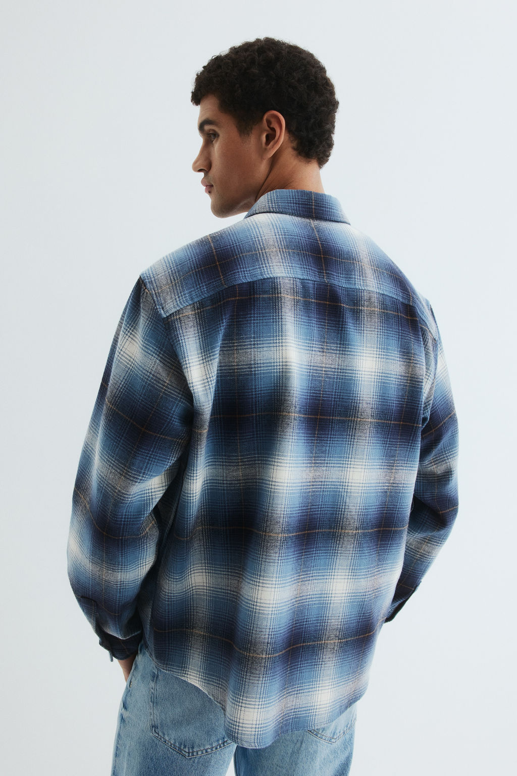 Camisa de franela Loose Fit - H&m фото 5