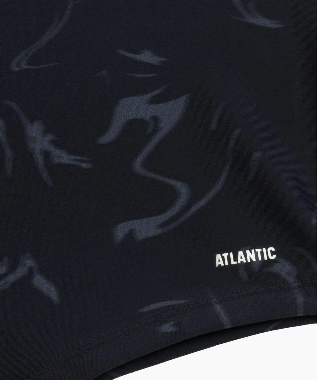 ATLANTIC KMS-319 Купальные шорты Print черный + графитовый  фото 4