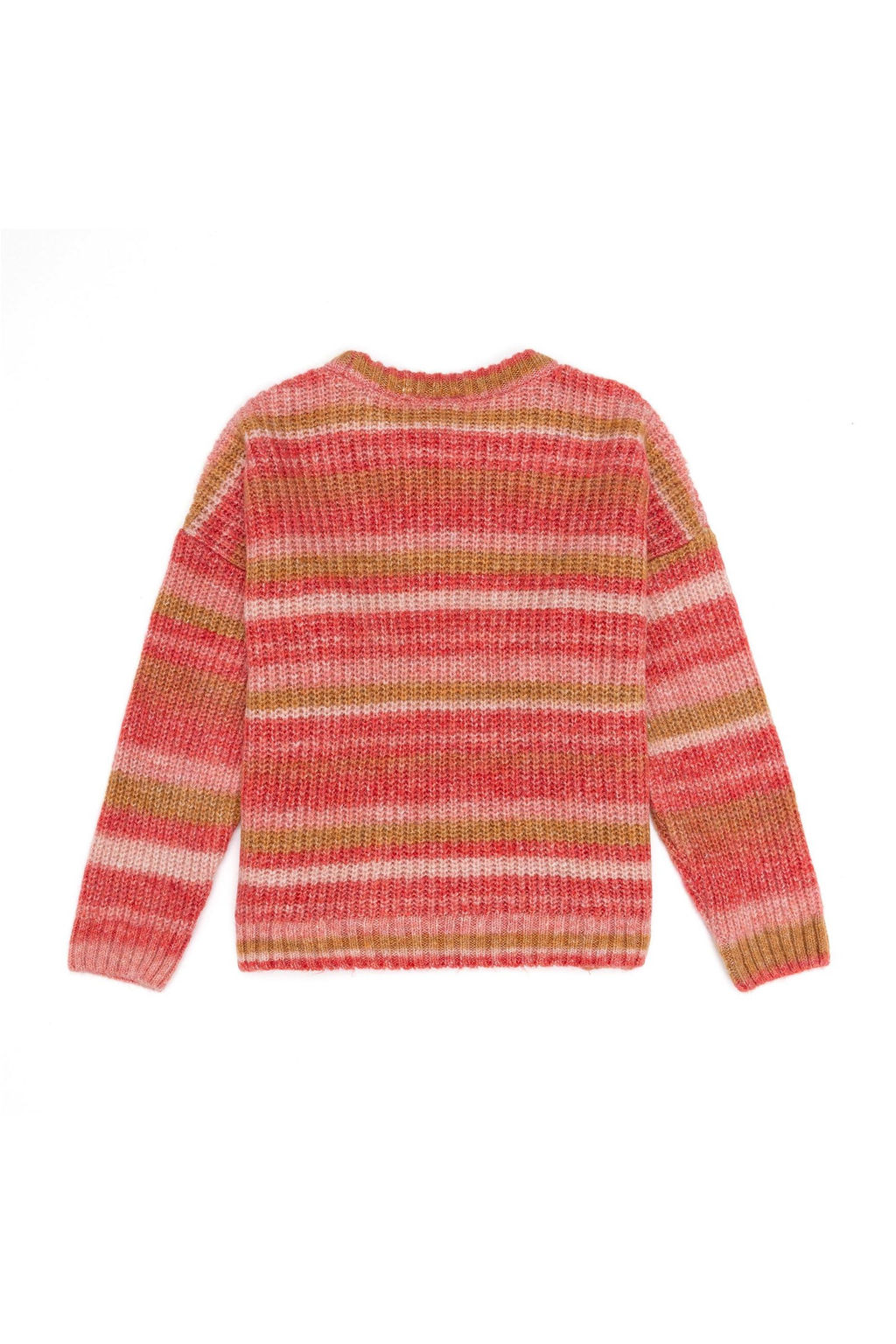 U. S. Polo Assn Свитер с круглым вырезом для девочек с цветком граната - U.s. polo assn фото 5